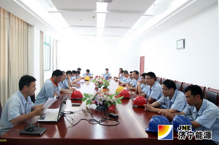 济矿民生热能公司开展防汛应急演习