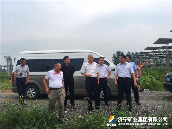 李新全督导集团公司2018年度第二季度采煤塌陷地治理工作