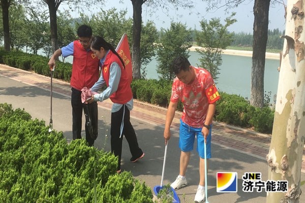 安居煤矿助力济宁创城工作