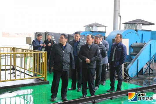 临汾综合段段长何军带队到济矿物流进行调研