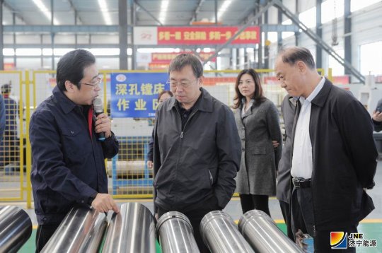 王贞军到海纳科技公司调研指导工作