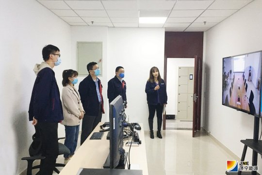 物资公司智能化开评标室正式启用