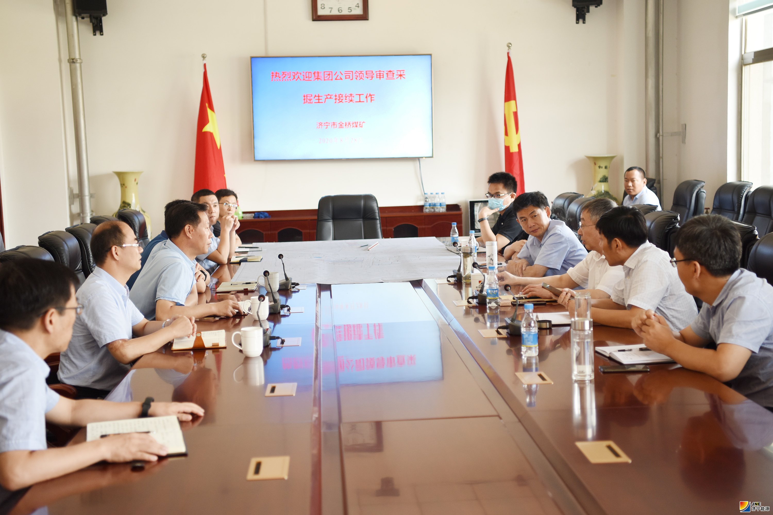 1598952035515133.jpg 2020年8月28日,张学生一行赴金桥煤矿检查指导(李兴建 摄).jpg