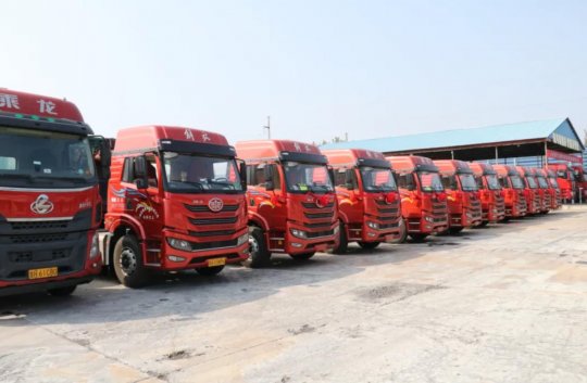 义桥煤矿提前完成运输车辆迭代升级工作