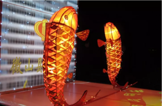 微山湖上闹元宵