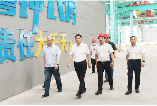 张广宇到金属材料公司、曙岳车辆公司检查指导工作