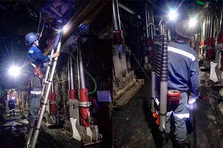 金桥煤矿“小梯子”解决井下搬运“大难题”